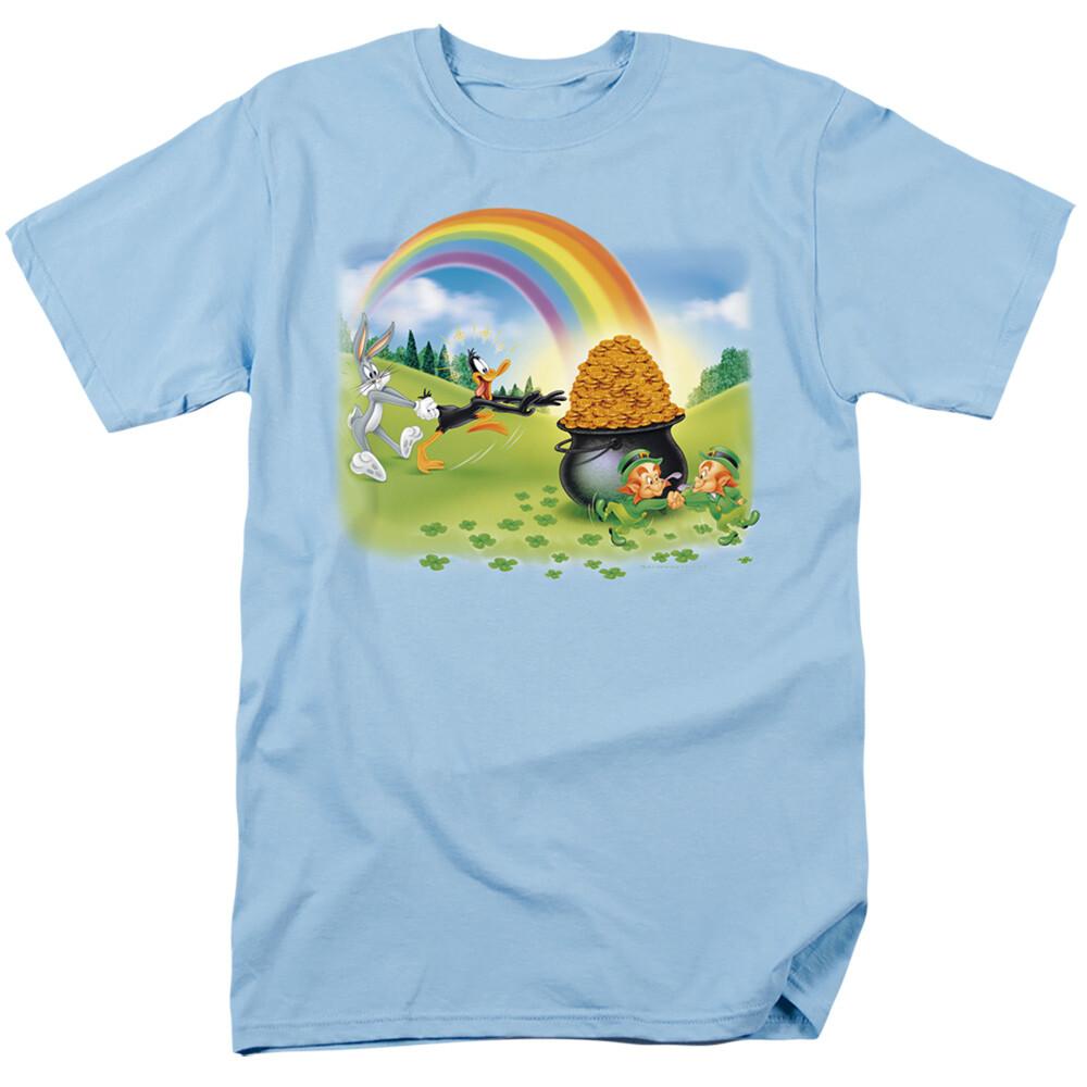 Irish Pride St Patrick Day Looney Tunes Mine Mine Mine Adult T-shirt XXL