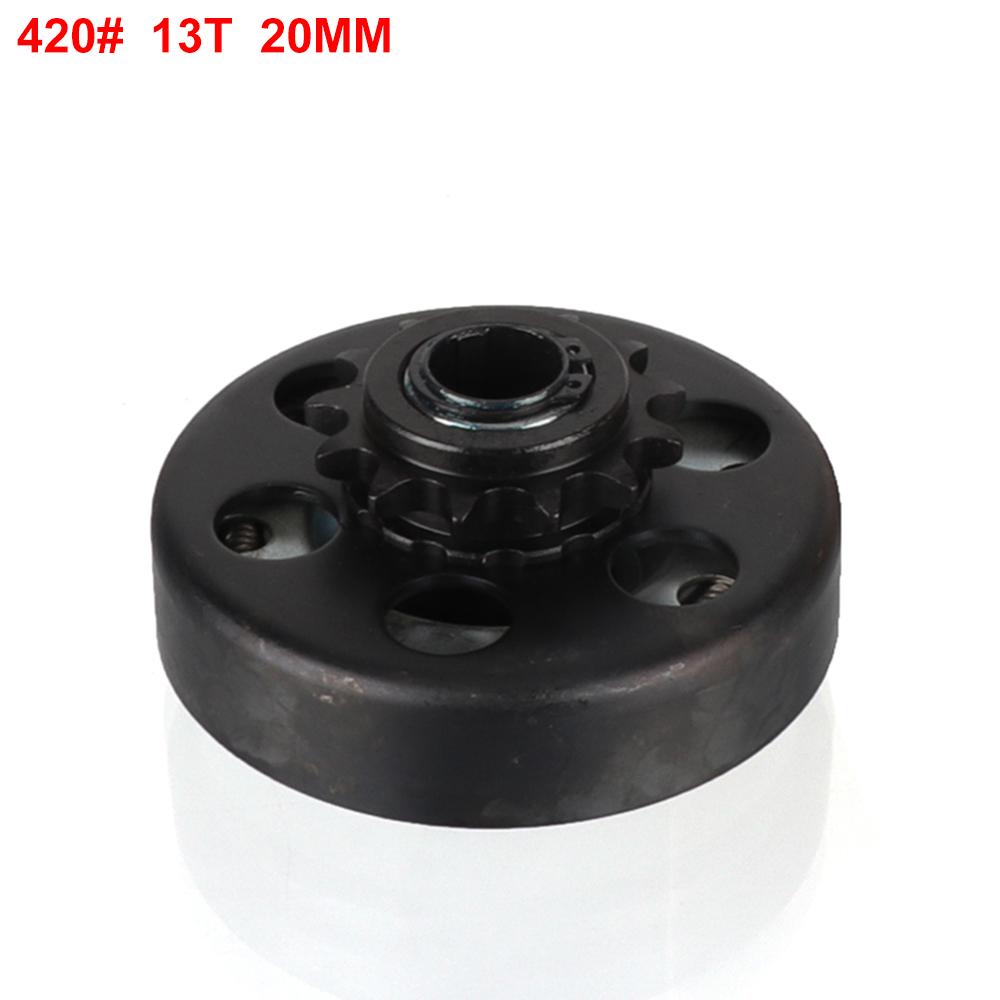 10T 11T 12T 13T 14T 15T 16T 18T Zubů 35/219/420/428# Řetěz 5/8" 3/4" 20mm 1" Vrtání Odstředivá Spojka Pro Fun GO Motokáru Minibike