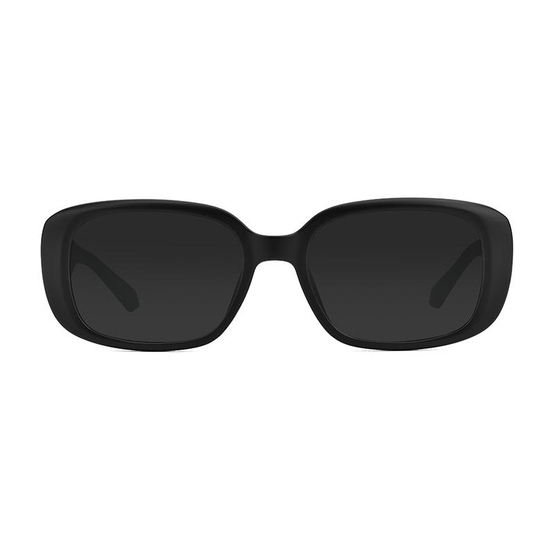 Calvin Klein Retro Narrow Frame Fashion Street Irregular Shape Sunglasses Unisex sunglasses Black CKJ22633SLB