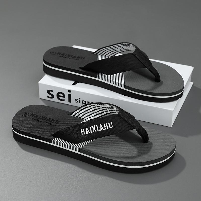 Sommer Herren Hausschuhe Indoor Casual Flip Flops, Strand Zehensteg Atmungsaktive Herrenschuhe, Hausschuhe, Atmungsaktive Herren Flip Flops