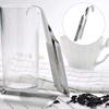 Stainless Steel Tea Strainer Fine Mesh Infuser with Hanging Hook Tea Diffuser Steeper Pipe Filter for Loose Leaf Tea
