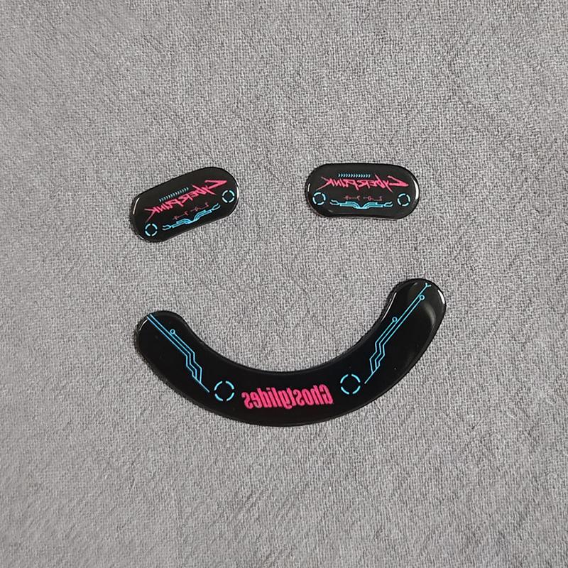 

1Pack Glass Mouse Skates Glide Feet Pads Mouse Feet Sticker For Razer Viper V2 Pro Rounded Curved Edges