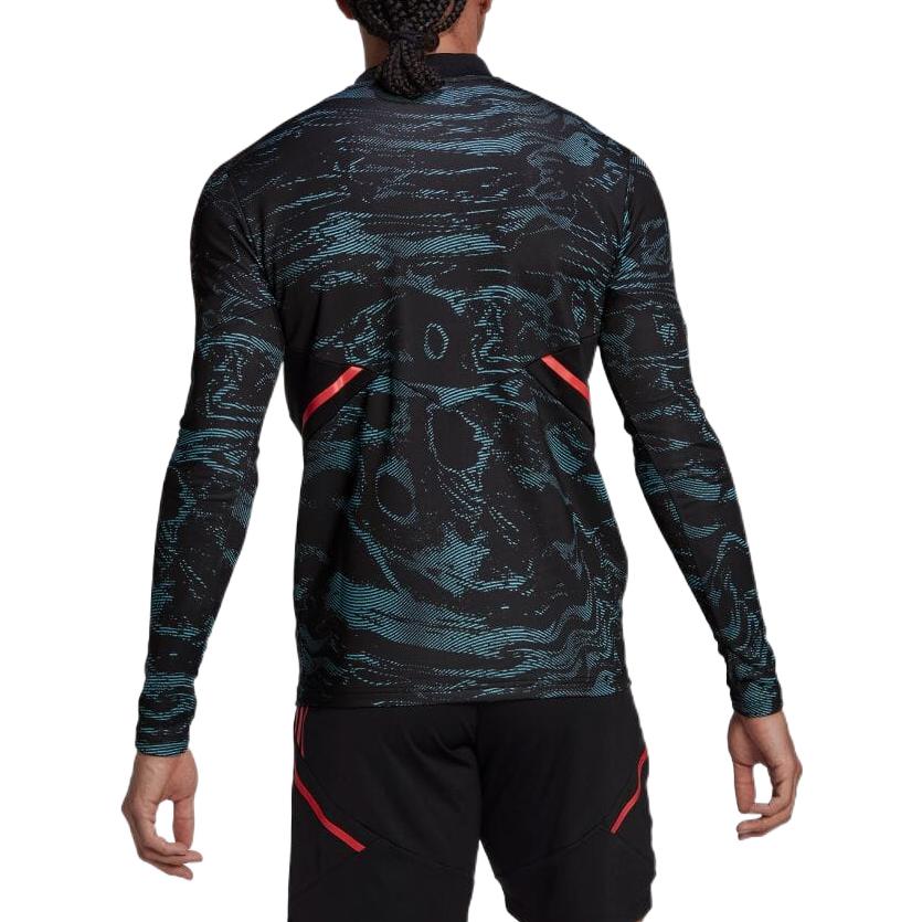 adidas Arsenal Soccer Jerseys Men's Cyan Moderate Straight Fit HC1252