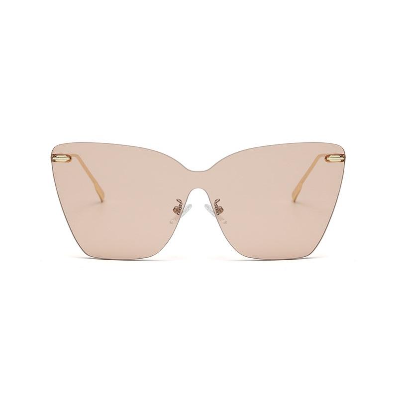 aoron Frameless Sunglasses for Men Women Fashion Design Fishing Driving Sun Glasses UV400 Protection Eyeglasses