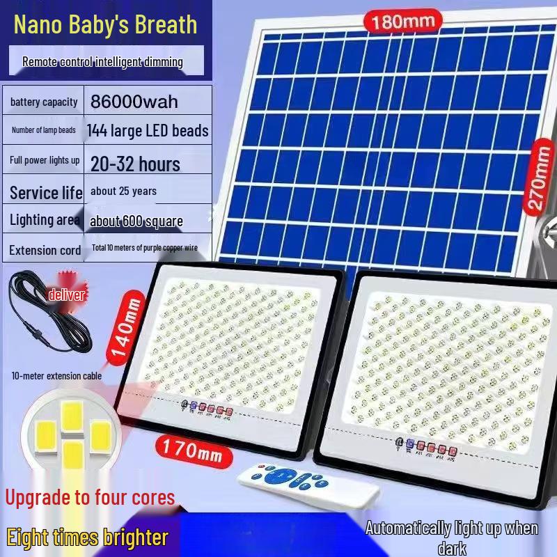 High-Brightness Solar Outdoor Garden Light
