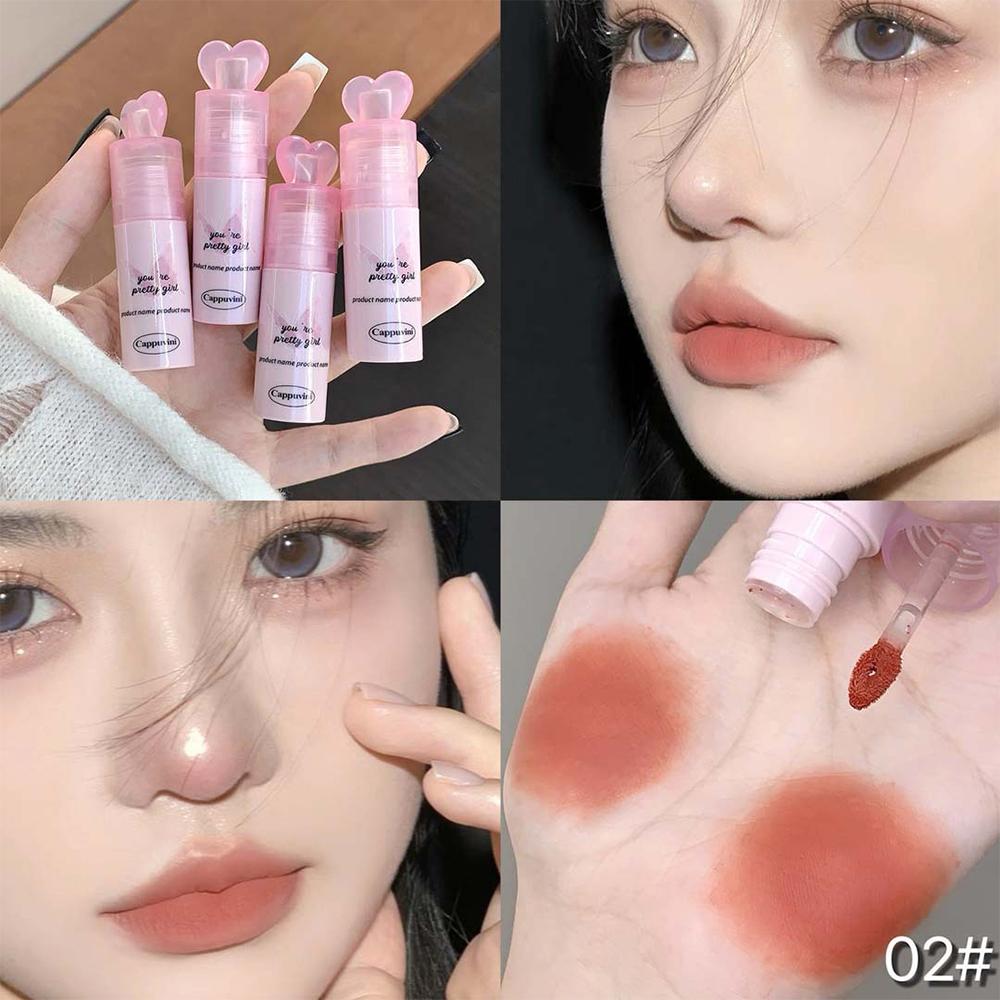 CAPPUVINI Butterfly Style Lip Mud Matte Velvet Lip Gloss Super High Value