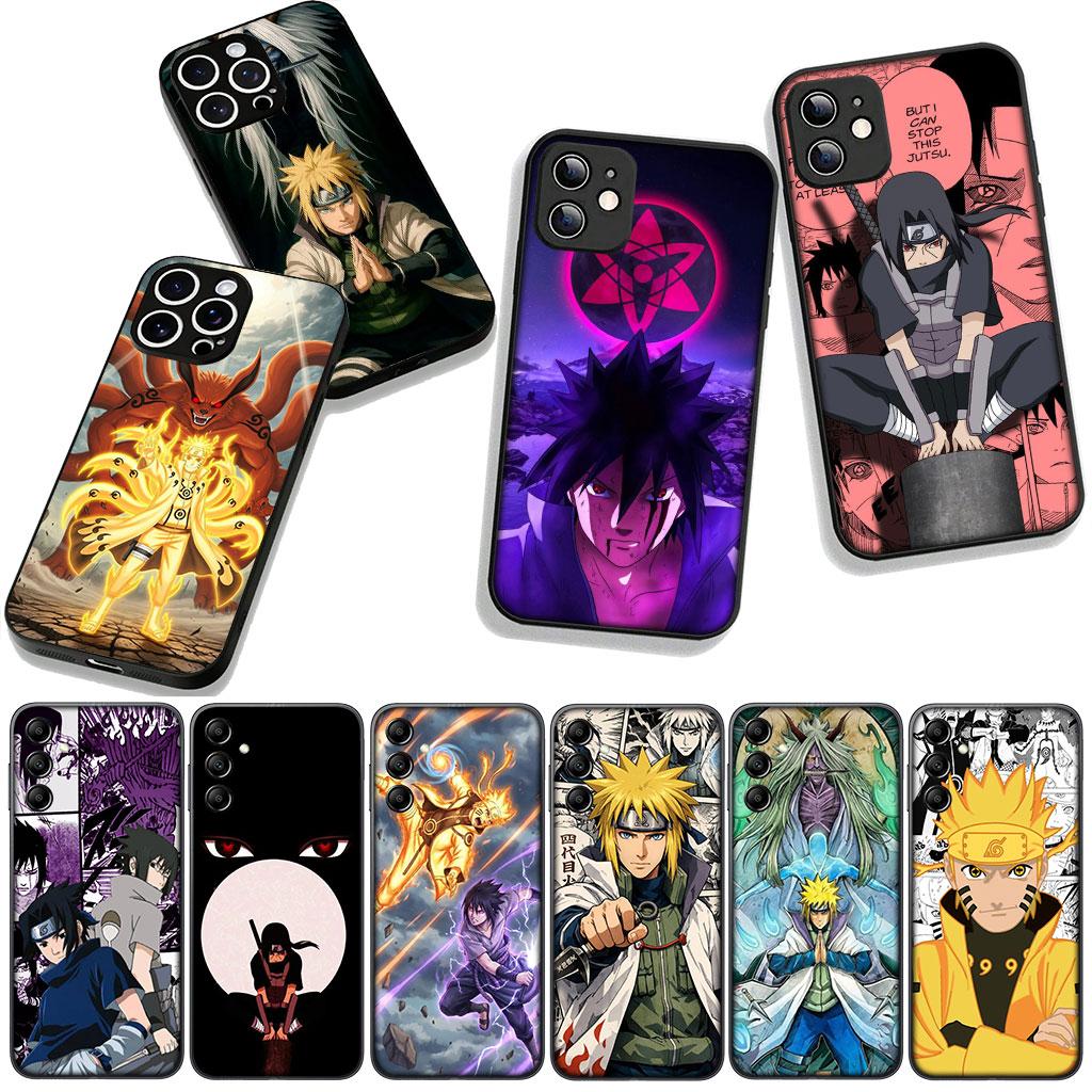Namikaze Minato Uchiha Sasuke Narutos for Samsung Galaxy A25 A37 A57 A12 A14 A31 A41 A50 A51 A70 A71 A72 A04 Note 20 9 8 10 Case