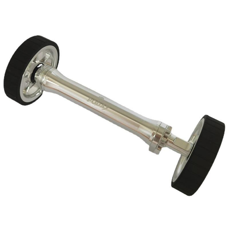 Brompton 3sixty Folding Bike Aluminum Alloy Easy-Roll Wheels & Telescopic Extension Rod