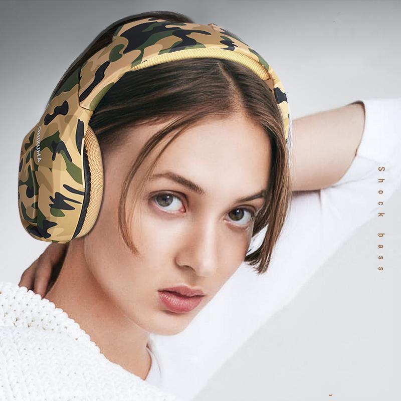 ONIKUMA Camouflage-Computerspiel-Kopfhörer, 50 mm, große Antriebseinheit, Super-Stereo-Bass, 3,5 mm kabelgebundenes Headset für PS4, XBOX-Gaming