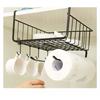 Hanging Shelf, Under-Cabinet Storage Rack, Kitchen Storage Rack, Stackable, 10kg Load Capacity, For Kitchen and Bathroom Use