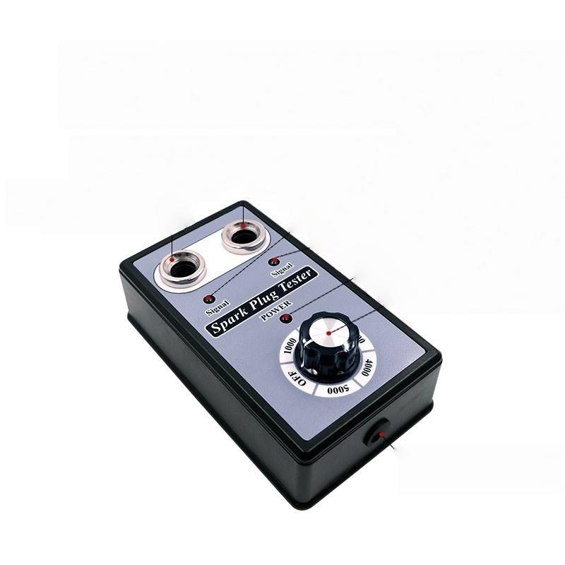 1 Set Car Motorcycle Ignition Coil Checker Spark Detector Adjustable Dual Hole Sparking Plug Tester Spark Tester Diagnostic Tool