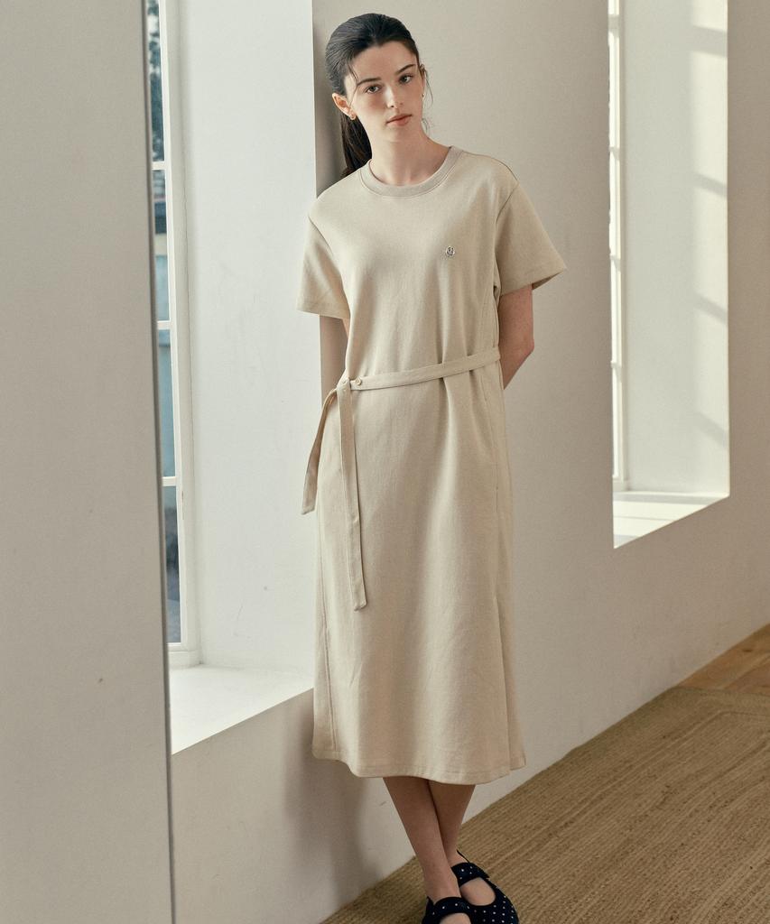 Jucy Judy Belted Jersey Dress J1Op321A