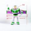 Pixar Toy Story Buzz Lightyear Action Figure With Helmet Openable Sound Pop Out Wings Boy Toy Collectible Model Surprise Gift