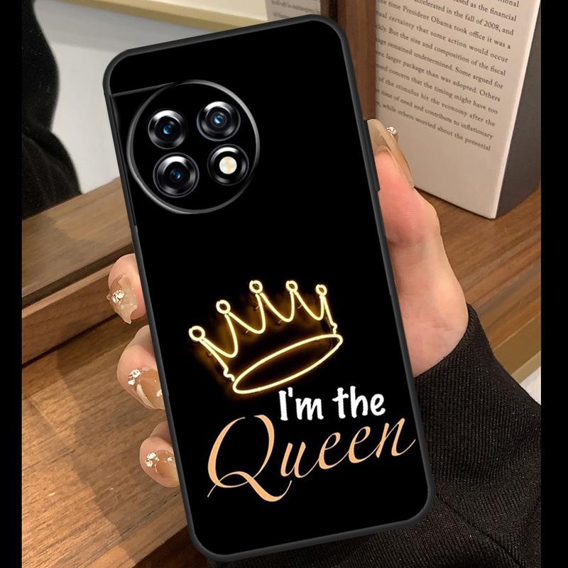 King Queen Art Case For OnePlus 15R 13R 13T 12R 15 13 12 11 10 Pro 10T Nord CE 3 4 Lite N20 N30 Nord 5 Cover