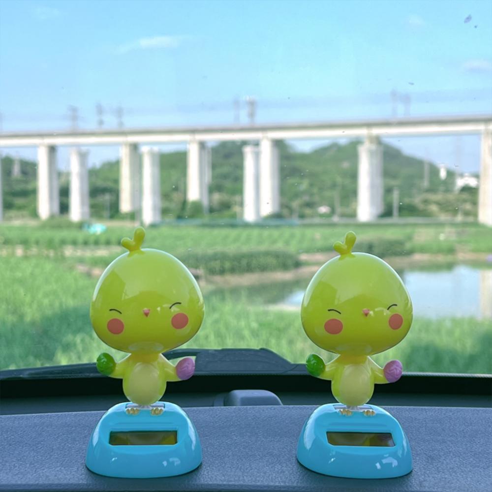 Funny Happy Chicken Bobblehead - Cute Car Dashboard Decor, Adorable Auto Accessory & Home Decoration, Perfect Amusing Gif
