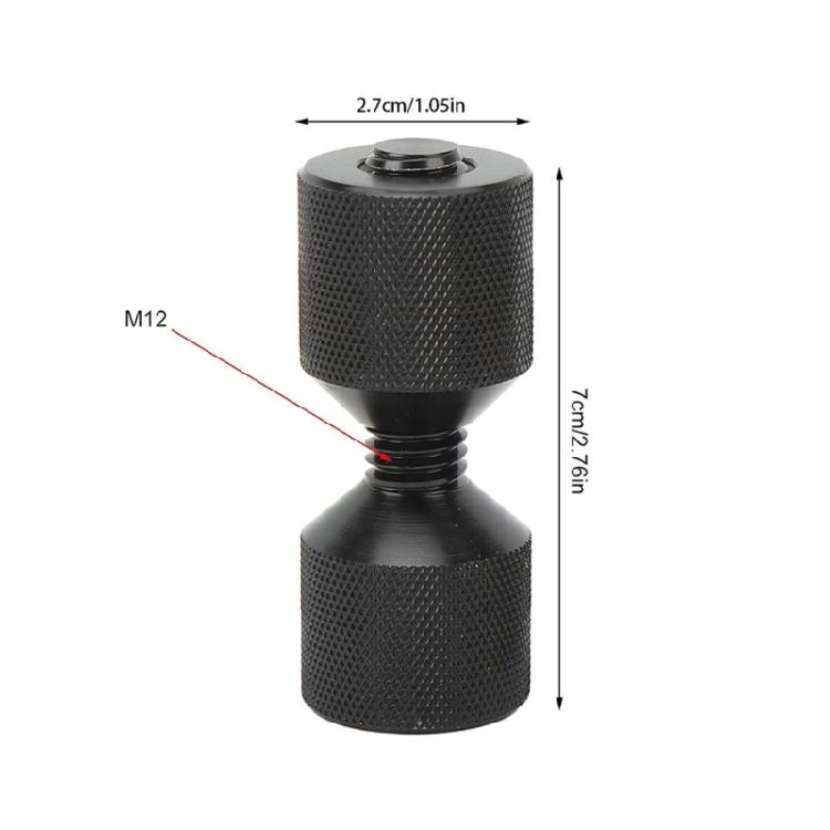 Industrial Strength 2Pcs Two Hole Pins Aluminum Flange Alignment Precisions Machined Flange Pin for Large Scale Machin