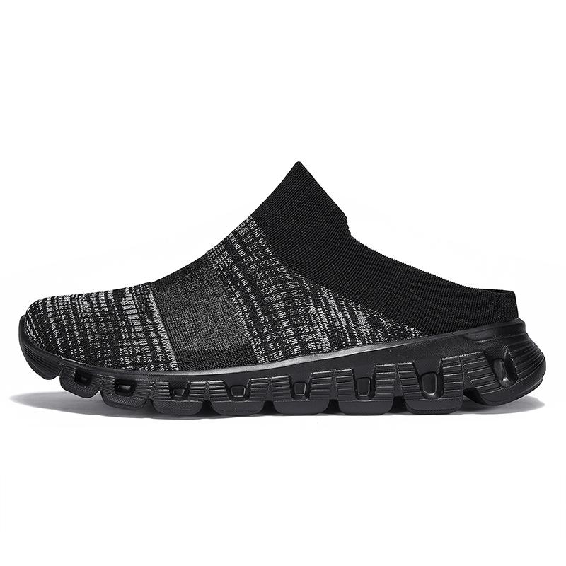 

Унисекс Трансграничная внешняя торговля весна и осень большой размер пара летающих плетеных носков обувь педаль полутапочки 47