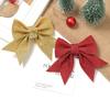 18/20cm Bow Christmas Decorations Xmas Tree Pendant Ornament for Home Room Decor Navidad New Year Party 2026 DIY Gift Accessory