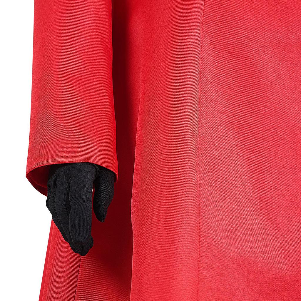 Christmas Coat Where On Earth Is Carmen Sandiego? Red Trench Coat Cosplay Costume, Cross-border Halloween Party Cosplay Outfit
