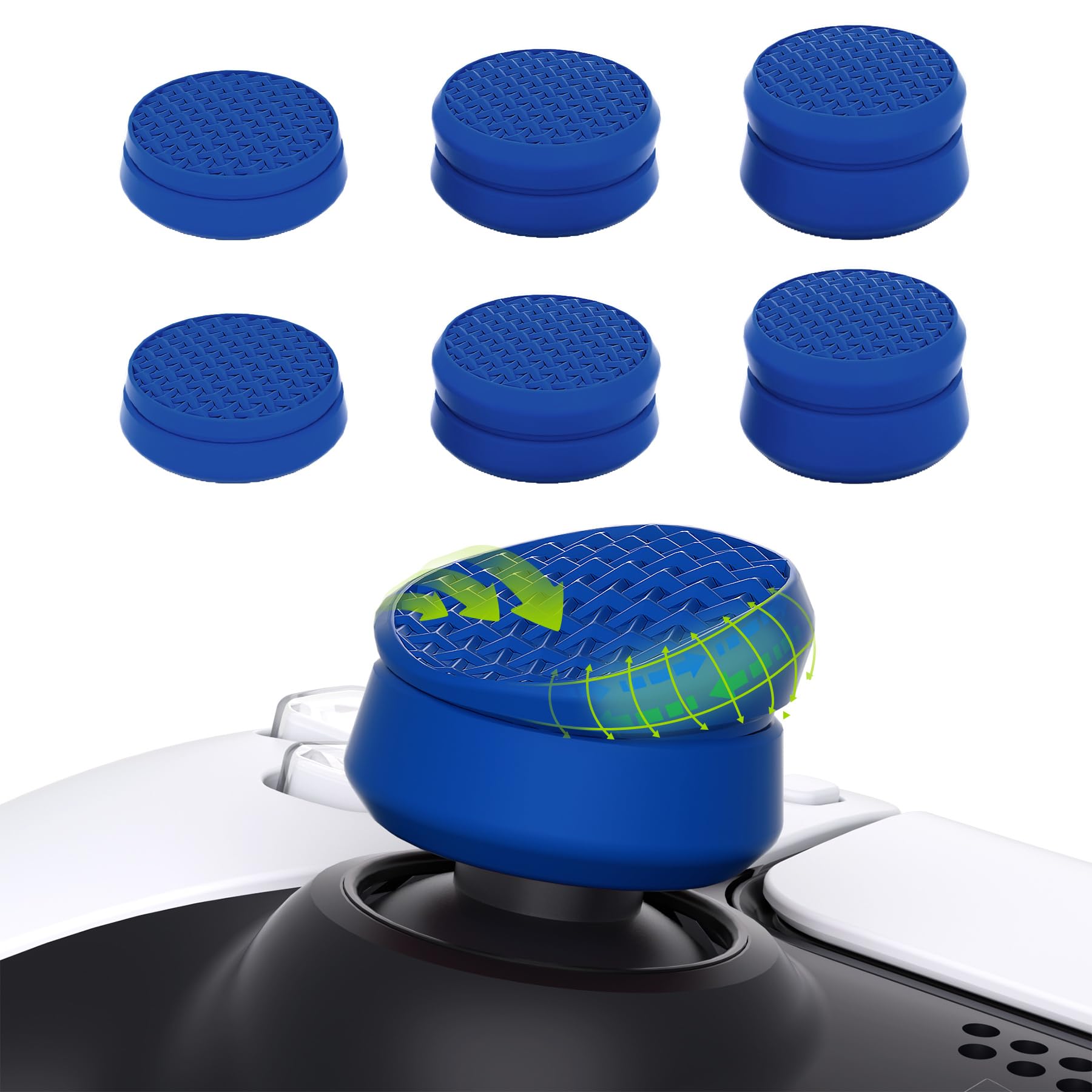 

PlayVital Thumb Cushion Cap Cover Thumb Grip для PS5 PS4 Thumbstick Grip Cover для Xbox Core Xbox One Elite Series 2 Wireless Thumb Grip Cap для