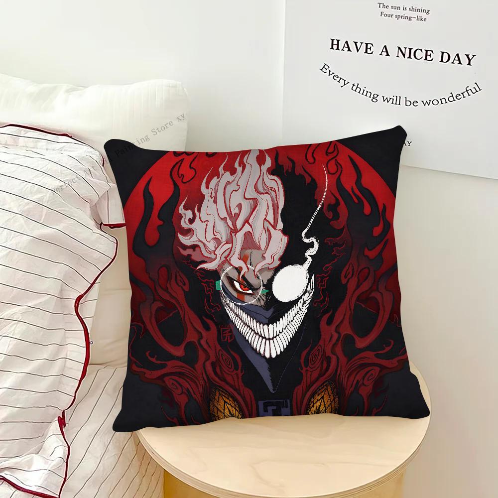 Anime Dandadan Pillow Case Square Pillow Bedroom Sofa Leisure Comfort Cushion Car Living Room Home Decoration