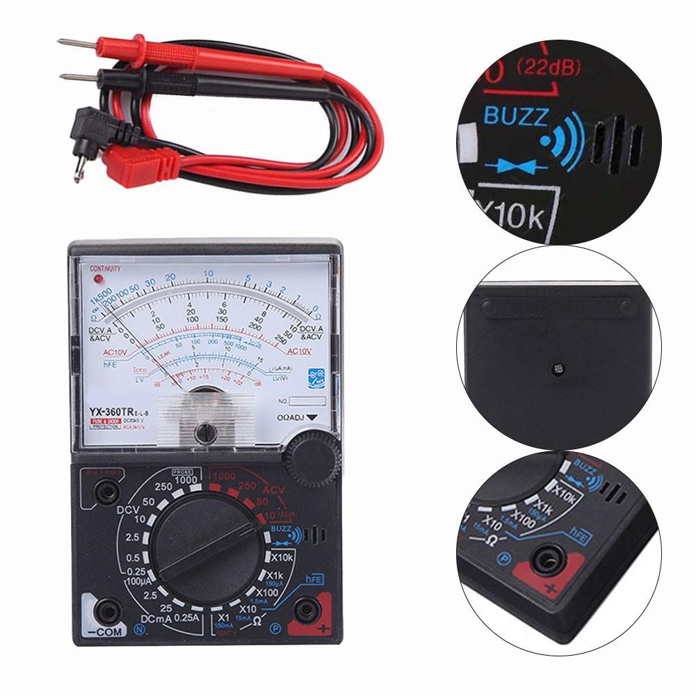 Measure Resistance Digital Multimeter Pointer Multimeter