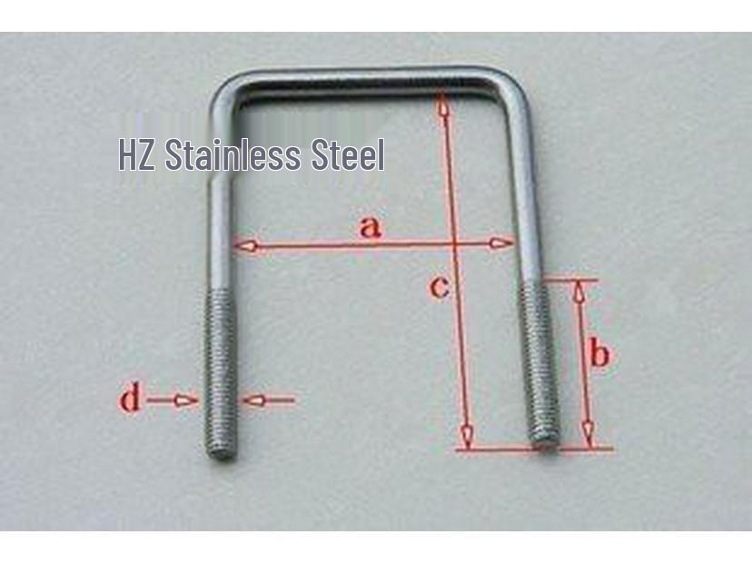 Galvanized Square Pipe U-Bolt Clamp Price Per Unit