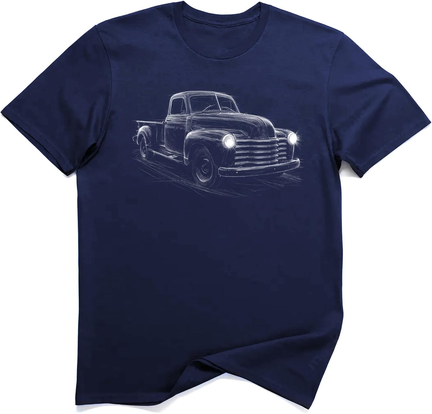 

1953 Vintage American Pickup Truck Hot Rod Garage Graphic Tee 5XL різнокольоровий