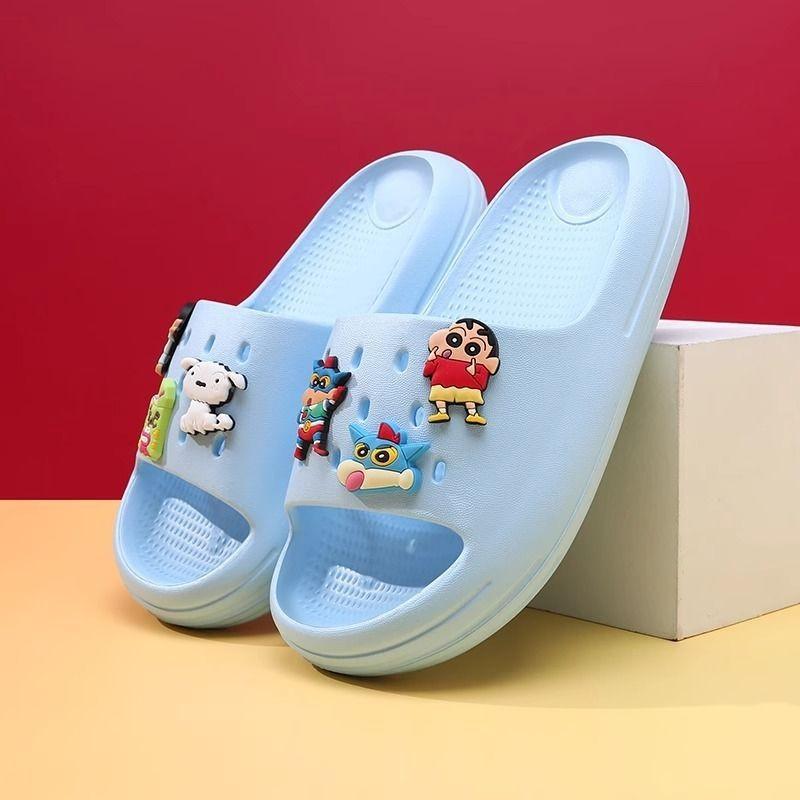 And Durable Breathable Crayon Shinchan Slippers For Boys Soft Nonslip Indoor Footwear