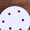 Almohadilla de Interfaz 5 Pulgadas 6 Agujeros Velcro Esponja Suave Almohadilla Amortiguadora Para Disco de Lijado Almohadillas para Lijadora Orbital