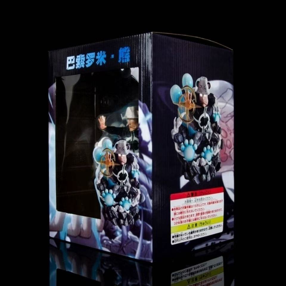 13Cm Anime Figure Gk Bartholomew Kuma Light Up Aciton Figurine Shichibukai Statue Desktop Ornament Model Plaything Fun Gift