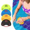 Set of 2 Hydrodynamic Swim Training Gear Flexible Silicone Hand Fins Suitable for Competitive Swimmers and Beginner