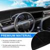Dash Cover For Toyota Camry 2025 2026 Dashboard Cover Mat Sunshade No Glare UV Rays Protector Nonslip Pad Accessories (Black)