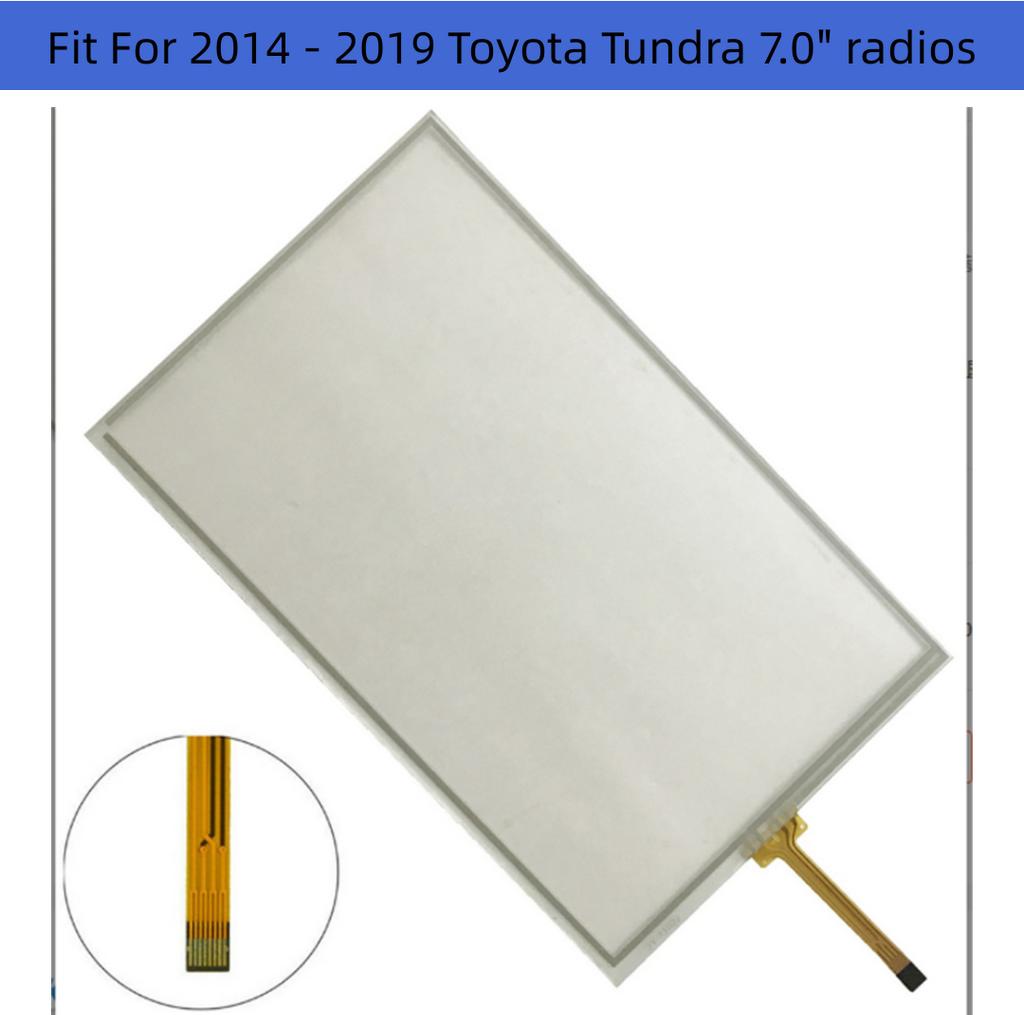 7 tommer Berøringsskjerm Glass Digitizer For 2014-2019 Toyota Tundra Radio Navigasjon
