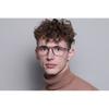 Full Rim Square Transparent Grey Smartbuy Collection Hargus Pc2429 C8 Fashion Unisex Eyeglasses