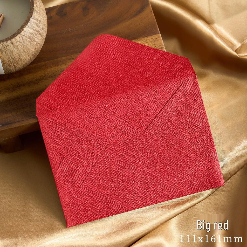 Chinese Retro Style Woven Pattern Envelope & Letter Set with Kraft Paper & Sealing Wax