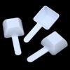 Measuring Spoons 10Pcs 15g Food Grade White PP Plastic Durable Kitchen Tools Ideal Gift for Home Baking Enthusiasts