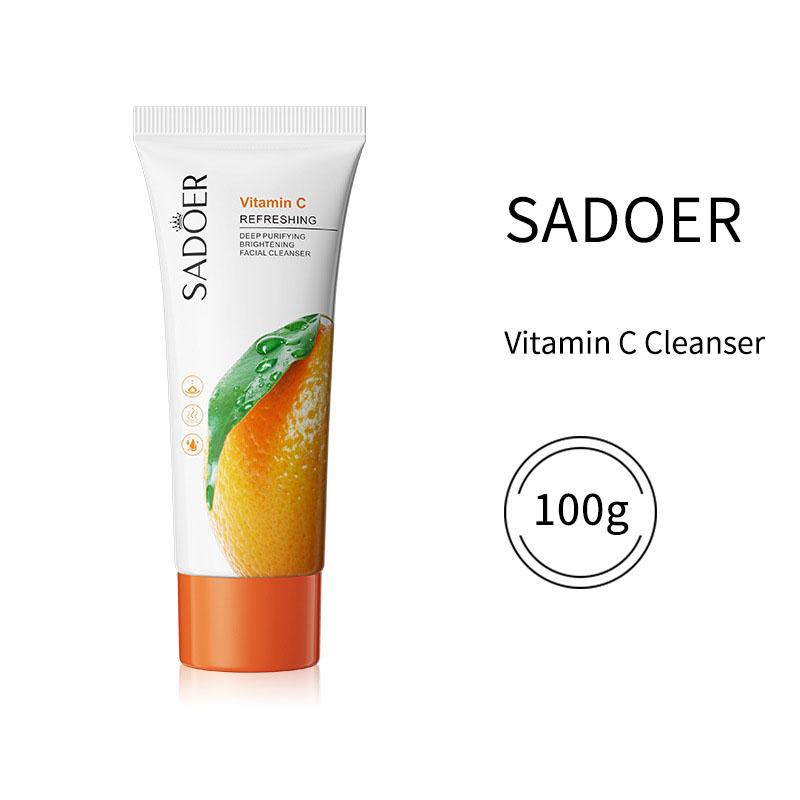 Fruit Scented Facial Cleanser and Deep Cleansing Skin Care Products Vitamin
