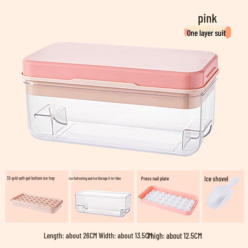 Penguin Tuan Tuan Silicone Ice Cube Trays with Storage Box