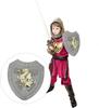 Shield Toy Medieval Costume Accessory Boys Costumes Kids Costume Viking Shield Prop Plastic Shield for Kids Role-playing Prop
