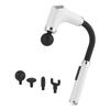 Fascia Gun With Extended Handle And Elbow For Self-assist Massage Of The Upper Lower Back Muscle Relaxation Massage Done Tool