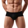 Mens Double Thong Cotton Boxers  Briefs Shorts Soft Bodybuilding Pouch Underpants