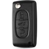 Key Shell Peugeot 207 307 407 208 308 Citroën C3 C4 C5 Berlingo 3 Buttons Label
