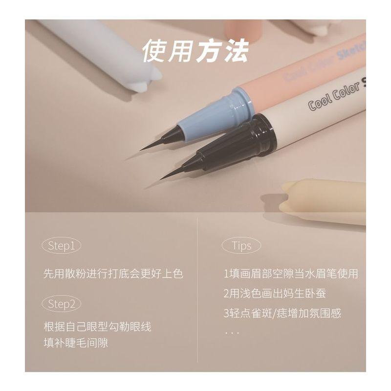 CZEL - Cool Color Sketch Liquid Eyeliner - 5 Colors