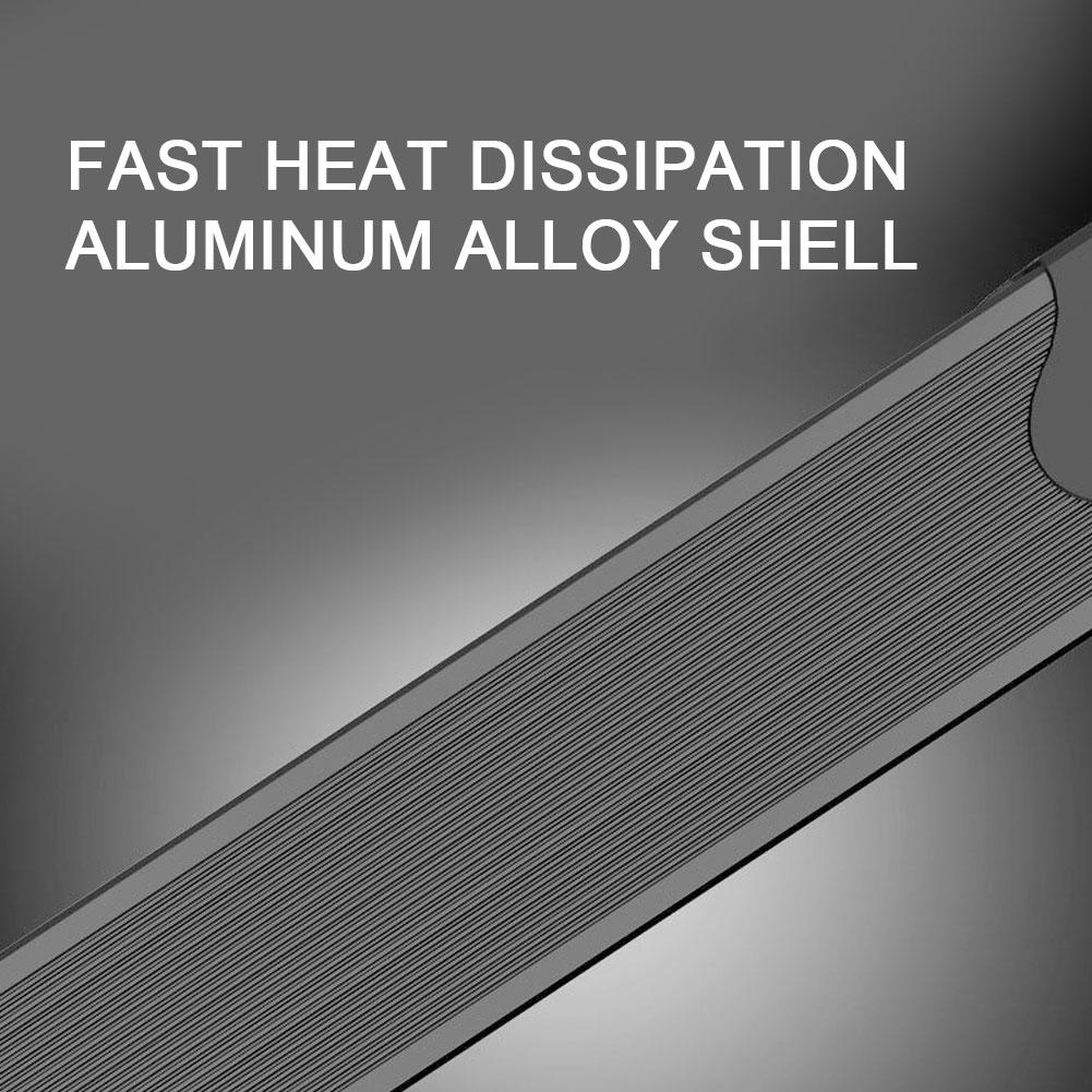 Ultradünne dehnbare Aquarium Aquarium Aluminiumlegierung blau weißes Licht LED Lampe