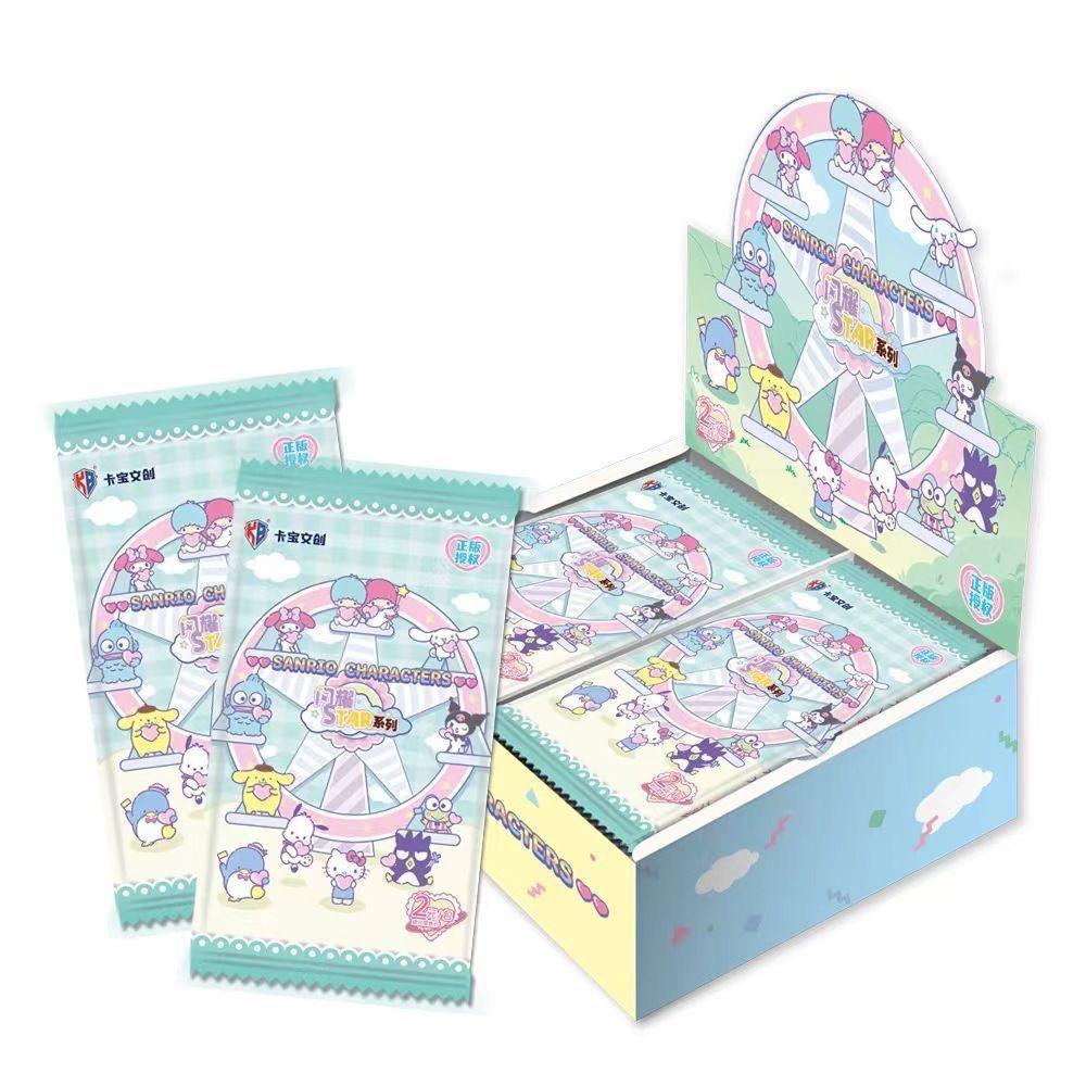 Official Genuine Sanrio Manxing Time Series Card Anime Peripheral Collection Exquisite Toy Card Holiday Gifts Box