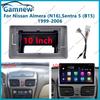 10 Inch Car Frame Adapter For Nissan Sentra N16 Sentra 5 (B15) 2001-2006 Android Radio Dash Fitting Panel Kit