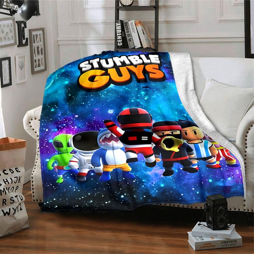Stumble Guys Blanket Durable Comfort Great for Couch Picnics Seaside for All Occasions Stylish Decor Gifts For Family Or Friends