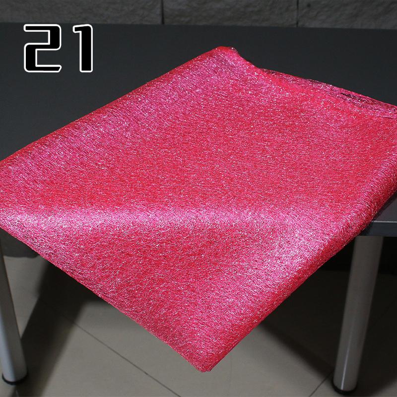 

100*160cm Gradient Iridescent Hollow Lace Fabric Texture Soft Yarn Fabric For DIY Dress Wedding Stage Clothing Background Decor 100x160cm