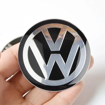 Neuer Volkswagen 4 Stück 45mm 56mm 60mm 65mm 70mm 75mm 90mm Auto Radnabenabdeckung Logo Aufkleber Emblem Felgenkappen Nabenkappe Abzeichen Decal
